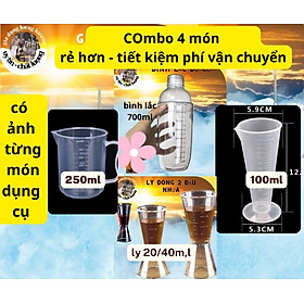 Mua combo 4 dụng cụ cần thiết khi pha chế