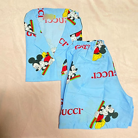 (40-57kg) Đồ bộ kate thái đùi nữ. Đồ bộ đùi nữ kate thái. Đồ bộ pijama TNQN. Đồ bộ pizama TNQN. Đồ bộ pyjama TNQN. Đồ bộ mặc nhà nữ. Đồ bộ mặc ngủ nữ. Chất kate mịn, ko gây kích ứng da, chống nhăn, giữ màu tốt.