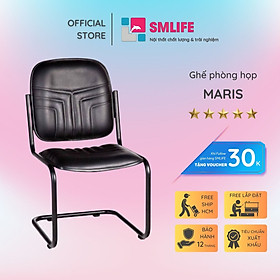 Mua Ghế phòng họp chân quỳ bọc da SMLIFE Maris