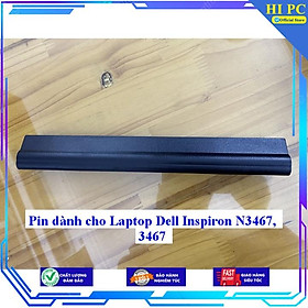 Pin dành cho Laptop Dell Inspiron N3467 3467 - Hàng Nhập Khẩu 