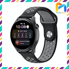 Dây đeo cho Huawei Watch 4/ 4 Pro/ 3/ 3 Pro - Dây thể thao 2 màu (DSK-2)
