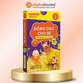 Flashcard Đồng Dao Cho Bé - Nuôi Dưỡng Tâm Hồn Trẻ Thơ Việt - 48 Thẻ - Alpha Books