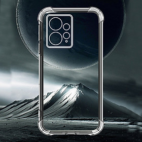 Ốp lưng cho Xiaomi Redmi Note 12 4G trong suốt chống sốc bảo vệ camera sau - hàng nhập khẩu