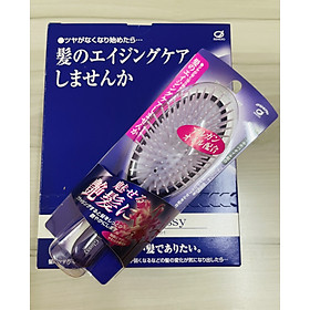Lược Ikemoto chống tĩnh điện bổ sung tinh dầu Argan và Jojoba GL60 (Made in Japan)