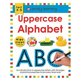 Wipe Clean Workbook Uppercase Alpha