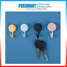 Mua Vỉ 10 Móc Treo Đồ Nhiều Màu Sắc Dùng Để Trang Trí Phòng Đẹp Xinh - PucaMart