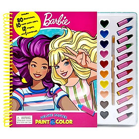 Mattel Barbie Deluxe Poster Paint & Color