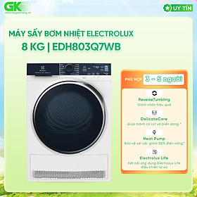 Máy sấy electrolux 8kg edh803q7wb - chỉ giao hcm