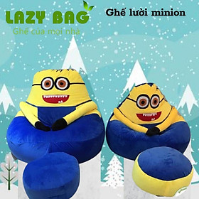 Mua Ghế Lười hạt Xốp Minion siêu dễ thương cho các bé