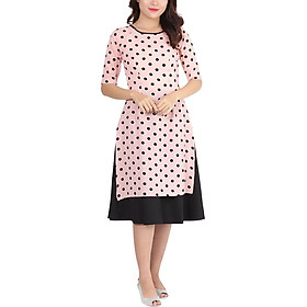 Áo Dài Cách Tân KHANH LINH STYLE MS2018-4AD - Hồng Phấn