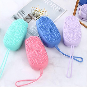 Mua Dụng Cụ Tắm Chà Lưng Silicon Hình Gấu