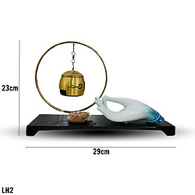 Mua Siêu phẩm lư đốt trầm hương LH2 cổ điển với 2 chức năng phát nhạc thẻ nhớ (có sẵn nhạc thiền) và bluetooth.
