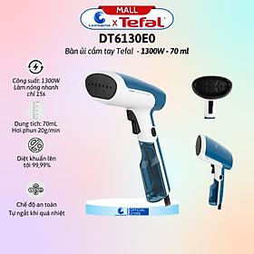 Bàn ủi cầm tay Tefal DT6130E0 1300W - Hàng Chính Hãng - Bình nước  70 ml, Mặt đế  Nhựa, Chức năng  Ủi hơi nước