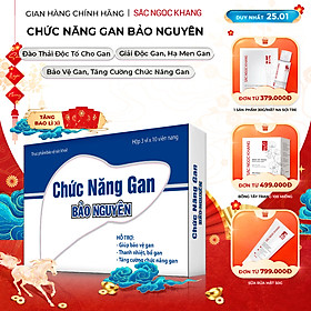 Thực phẩm bảo vệ sức khỏe Viên uống Chức năng gan Bảo Nguyên