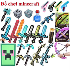 Hình ảnh Đồ chơi mô hình Minecraft - tặng thẻ bài hoặc mini figure mine craft