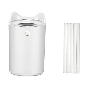 Air Humidifier Essential Diffuser Oil LED Night Light 3L White