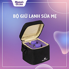 Trọn Bộ Giữ Lạnh Sữa Mẹ Mama’s Choice, Bảo Quản Sữa Mẹ, Đựng và Giữ Ấm Đồ Ăn Cho Bé, Chất Liệu Cao Cấp 4 Lớp Dày Dặn