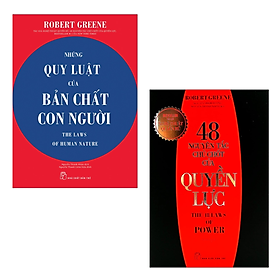 Combo 2 Cuốn: Những Quy Luật Của Bản Chất Con Người+ 48 Nguyên Tắc Chủ Chốt Của Quyền Lực