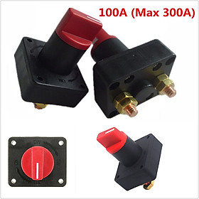 Car Battery Power Switch Ultra-Large Current Power-Off Switch Screw Diameter 6mm Rated Current 300A Battery Disconnect