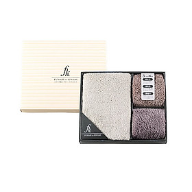 Mua Set 01 chiếc khăn tắm & 02 khăn mặt cotton Kuromori - Nội địa Nhật