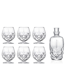 Mua Bộ bình tròn và 6 ly pha lê Ý Alkemist 1070ml - 532ml