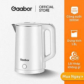 Mua Bình đun siêu tốc thông minh GAABOR GK-S18P dung tích lớn 1.8L - 1350W - Hàng chính hãng