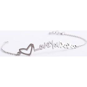 Lắc bạc Loveyouxoxo cao cấp Gix Jewel LT01