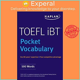 Hình ảnh Sách - TOEFL Pocket Vocabulary : 600 Words + 420 Idioms + Practice Questions by Kaplan Test Prep (US edition, paperback)