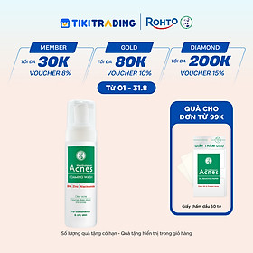 Sữa rửa mặt tạo bọt ngăn ngừa mụn Acnes Foaming Wash 150ml