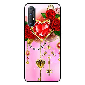 Ốp lưng dành cho Oppo Reno 3 Pro mẫu Ruby Key