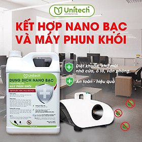 DUNG DỊCH NANO BẠC DIỆT KHUẨN CHUYÊN DỤNG CHO MÁY TẠO KHÓI - Khử mùi ô tô