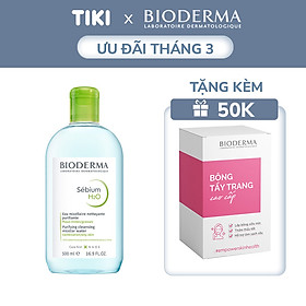 Dung Dịch Làm Sạch Và Tẩy Trang Công Nghệ Micella Bioderma Sebium H2O - 500ml