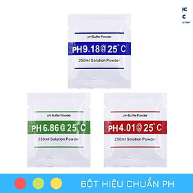 Bộ 3 Gói bột hiệu chỉnh độ PH 4.0 6.86 và 9.01