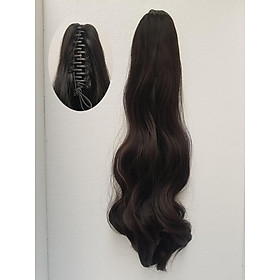 Tóc giả ngoạm kẹp N41 ❤️FREESHIP❤️ ngoạm xoăn dài, tóc giả quặm xoăn, ngoạm tóc giả