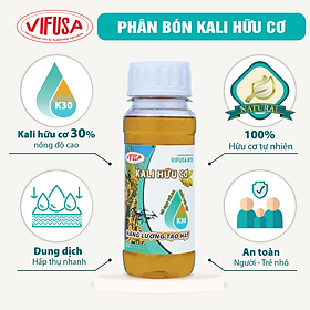 VIFUSA-K15 - Phân bón Kali hữu cơ chai 250ml