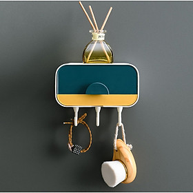 Mua Hộp Nhựa Nhà Tắm 1 Tầng Có Móc Treo