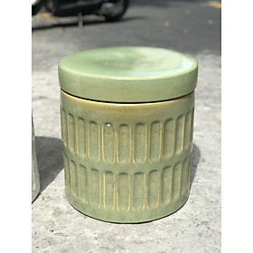 Mua ĐÔN XUẤT KHẨU CÓ NẮP GỐM SỨ TRANG TRÍ DECOR