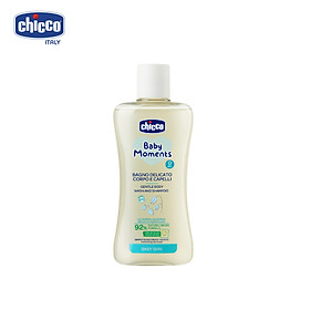 Sữa tắm gội Chicco chiết xuất yến mạch 0M+ 200ml