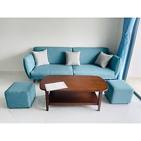 Mua Bộ sofa băng 2 đôn Tundo băng gỗ kiểu Nhật