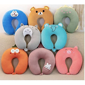 Mua Gối chữ C đỡ cổ khi ngủ  khi ngồi ô tô  máy bay KT: 30x30cm