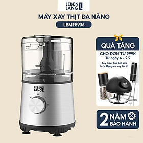 Mua Máy xay thịt đa năng LEBENLANG công suất 400W  dung tích cối xay 500ml  bảo hành điện tử 2 năm  model LBMF8906 - hàng chính hãng