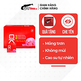 Bao cao su OKHQ không mùi - Hộp 144 cái | GUNSHOP VIỆT NAM