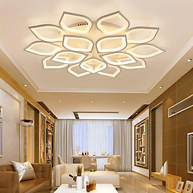Đèn LED Mâm Ốp Trần MN022 , Đèn Led Trang Trí Phòng Khách, Đèn ốp trần phòng ngủ - 3 Chế Độ Sáng