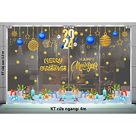 DECAL TRANG TRÍ NOEL 2024 CHO TRUNG TÂM MUA SẮM