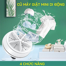 Mua Máy giặt mini tự động kết hợp làm máy rửa bát đĩa nhỏ gọn dễ dàng mang đi du lịch và công tác  đồ gia dụng thông minh