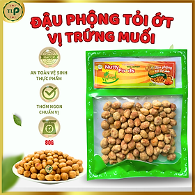ĐẬU PHỘNG TỎI ỚT RẮC VỊ TRỨNG MUỐI TÂN LỘC PHÁT - BỊCH 80G