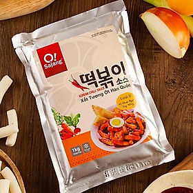 1kg bức tương ớt cay xào bánh gạo cay Tokbokki (vị chua ngọt, cay nồng)