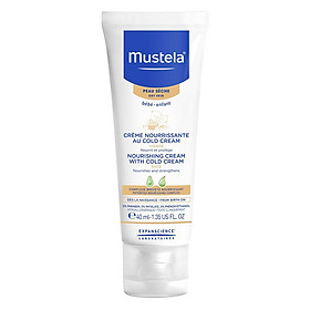 Kem Dưỡng Da Mặt Cho Trẻ Sơ Sinh Và Em Bé Da Khô Mustela (40ml)