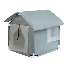 Outdoor Cat House Bed Weatherproof Cave Puppy Kitten Small Dogs Cave Pet Bed