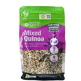 Hạt Diêm Mạch Hữu Cơ Úc Mix 3 Màu (Quinoa Mix Túi 400gram) 